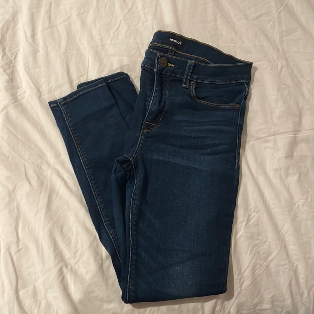 Hudson Nico Midrise Ankle Super Skinny Jean